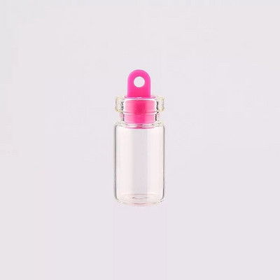 10db 1,5 ml-es befőttesüveg Üres kis üvegcsék lakberendezési üvegek Olcsó parafa dugó Make Wish kis üvegpalack