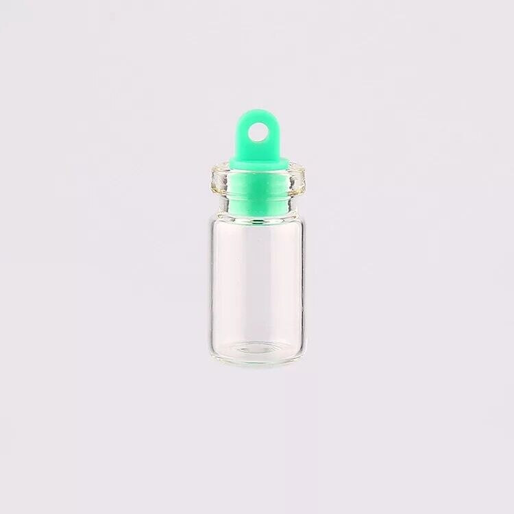 10db 1,5 ml-es befőttesüveg Üres kis üvegcsék lakberendezési üvegek Olcsó parafa dugó Make Wish kis üvegpalack