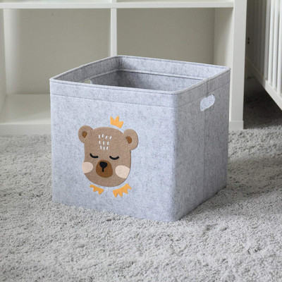 Детска кутия за съхранение Кутия за играчки Кош за играчки от филц за детската стая