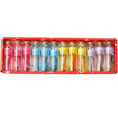 12Pcs DIY Mini male staklene boce za pranje s čepom od pluta Sićušne bočice Staklenke Posude Poruka Vjenčanja Želja Nakit Pokloni