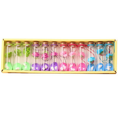 12Pcs DIY Mini male staklene boce za pranje s čepom od pluta Sićušne bočice Staklenke Posude Poruka Vjenčanja Želja Nakit Pokloni