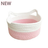 Velike Stroage kutije Slatki zec za žene Ružičasta slatka nova kutija Kućno ručno pletenje Skladištenje Kozmetika Raznorazne modne šarene