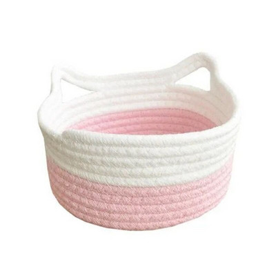 Velike Stroage kutije Slatki zec za žene Ružičasta slatka nova kutija Kućno ručno pletenje Skladištenje Kozmetika Raznorazne modne šarene