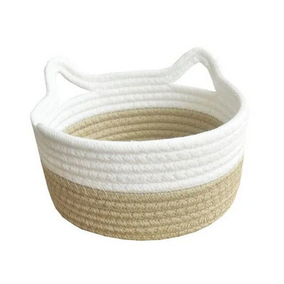 Velike Stroage kutije Slatki zec za žene Ružičasta slatka nova kutija Kućno ručno pletenje Skladištenje Kozmetika Raznorazne modne šarene