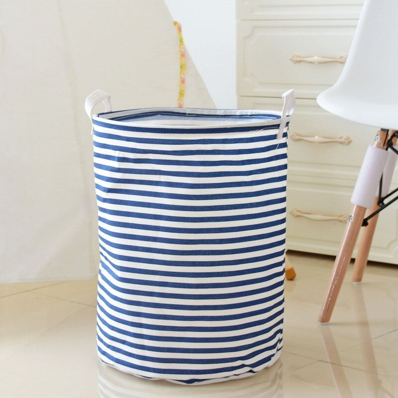 Vaikų žaislų laikymo krepšelis Medvilninis lininis vandeniui atsparus sluoksnis gali sulankstyti nešvarių drabužių laikymo dėžutę