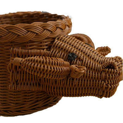 Kreativne ručne izrade od limitiranog ratana Kuhinja Voće Povrće Kruh Grickalice Vaze za piknik za dekoraciju Košara Igračke