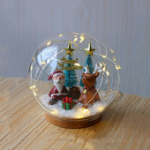 2 kompleta/paket Okrugla mala staklena kupolasta vaza Dekoracija doma Plutena baza Prozirna navlaka Rekvizit za vjenčanje DIY Poklon