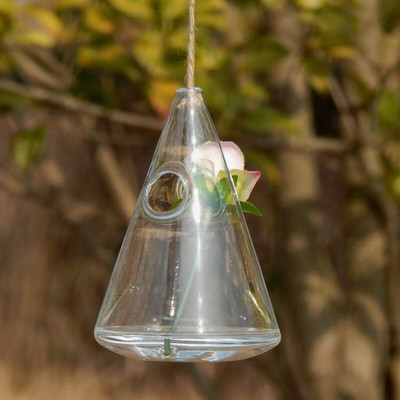 Mala veličina, bez vješanja Staklena terarijska vaza Dekoracija doma Ručno izrađeni privjesak Rekvizit za vjenčanje Hidroponska boca za cvijeće