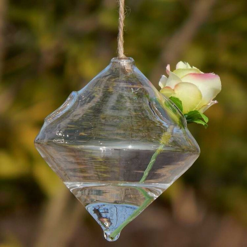 Mala veličina, bez vješanja Staklena terarijska vaza Dekoracija doma Ručno izrađeni privjesak Rekvizit za vjenčanje Hidroponska boca za cvijeće