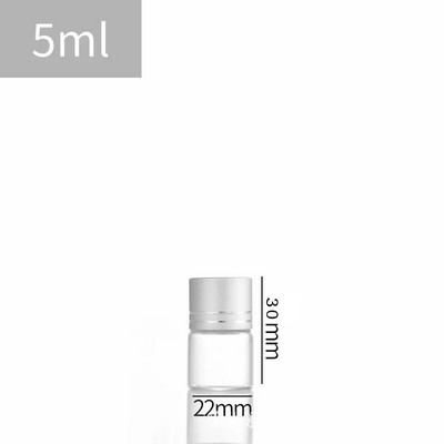 5db 5-25 ml-es üvegedények edények dekor timföld fedél díszek kis befőttesüvegek Üzenet fiolák Olcsó, kiváló minőségű palack barkácsolás