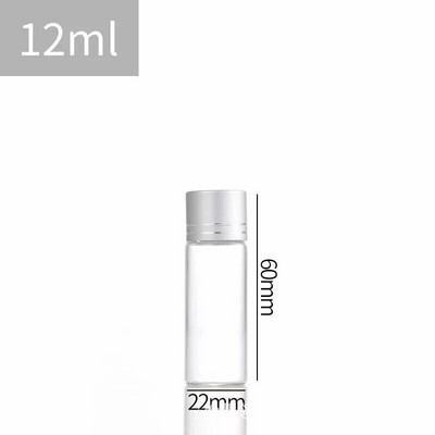 5db 5-25 ml-es üvegedények edények dekor timföld fedél díszek kis befőttesüvegek Üzenet fiolák Olcsó, kiváló minőségű palack barkácsolás