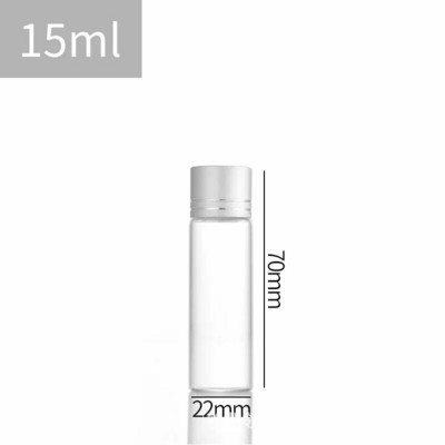 5db 5-25 ml-es üvegedények edények dekor timföld fedél díszek kis befőttesüvegek Üzenet fiolák Olcsó, kiváló minőségű palack barkácsolás