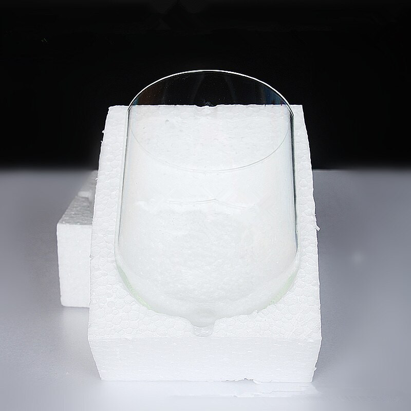 10*18 cm vidutinio dydžio skaidrios stiklinės kupolo vazos namų dekoravimui senovinis pagrindo dangtelis „pasidaryk pats“ draugui dovana, vestuvių gimtadienis gyvai