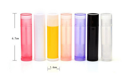 20vnt 5ml Mix Color lūpų dažų tūbelė Tuščias lūpų blizgesys Lūpų dažų balzamas Tube Tube kosmetikos konteineriai Kelioniniai makiažo įrankiai Kelioninis buteliukas