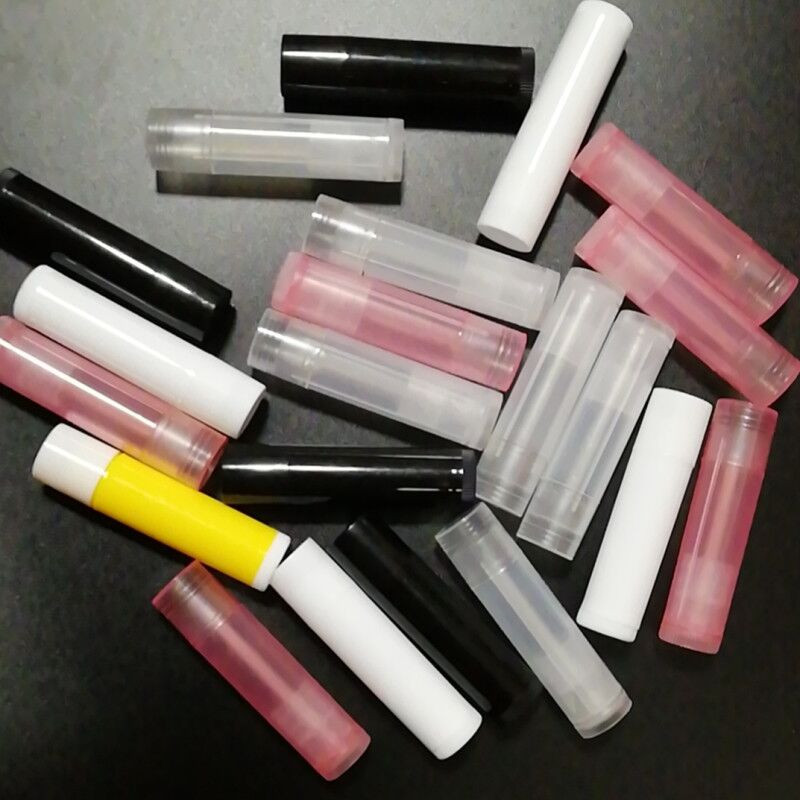 20vnt 5ml Mix Color lūpų dažų tūbelė Tuščias lūpų blizgesys Lūpų dažų balzamas Tube Tube kosmetikos konteineriai Kelioniniai makiažo įrankiai Kelioninis buteliukas