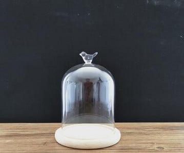 Közepes méretű 9*11cm Különböző felső rönk alap üvegkupola váza otthoni esküvői dekoráció átlátszó borító barát ajándék