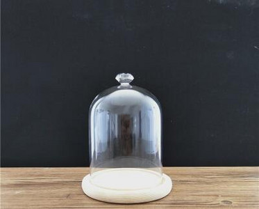 Közepes méretű 9*11cm Különböző felső rönk alap üvegkupola váza otthoni esküvői dekoráció átlátszó borító barát ajándék