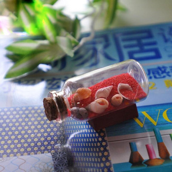 Sand Shell in Bottle Message Cute Capsule Letter Love Pill Color Mini Wish Bottle Δώρο Χριστουγέννων Διακόσμηση σπιτιού γάμου