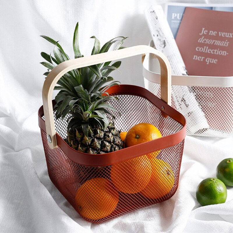 Drenažo laikymo krepšelis Stalinis kompiuteris su medine rankena Virtuvė Vonios Įvairios reikmenys Organizatoriaus dėžutė Įrankiai Vaisių ir daržovių maisto talpa