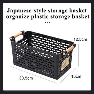 Dulap de bucătărie Organizator Sticle de condimente Coș de depozitare Coș de fructe din plastic Panier Rangement Suport pentru gustări Cutie cu articole diverse pentru jucării