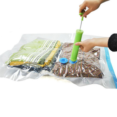 Вакуумни торби за многократна употреба за съхранение на храна Комплект за запечатване Sous Vide торбички Пакети за замразяване Чанта за фризер Ziplock с торбичка за ръце Гореща разпродажба