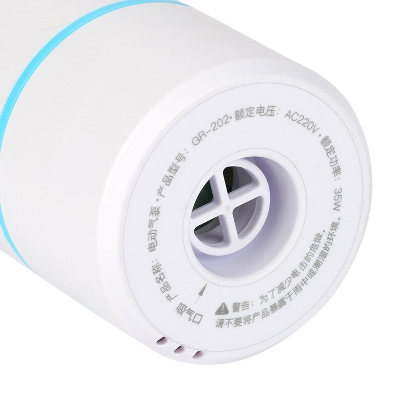 Kompresinis maišelis elektrinis siurblys verslo kelionių vakuuminis maišelis siurbimo siurblys, prijungiamas prie kištukinio tipo mini vakuuminis aparatas