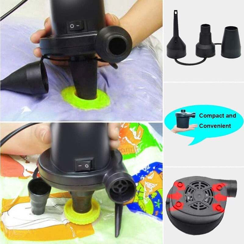 Lauko kūdikių baseino oro siurblio kompresoriaus mašina elektrinis oro kondicionierius pripučiamas čiužinys siurblys elektrinis galios siurblys