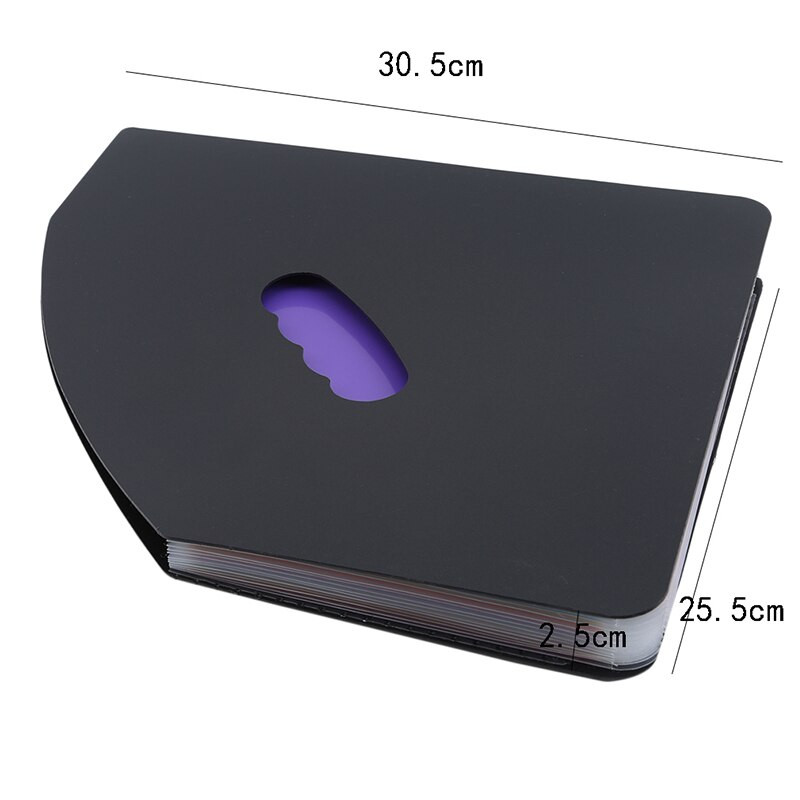 A4 aplankas Namų mokykla Biuras Duomenų valdymo saugojimo aplankas Plastikinis stovas 13 sluoksnių vaivorykštės vidinis puslapio saugojimo aplankas