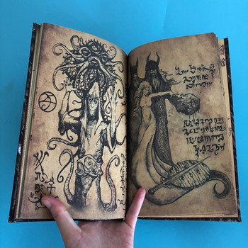 Νέο Necronomicon Dark Magic Book Demon Evil Dead Summon Βιβλίο Βωμού Τελετή Στήριξης Βιβλίων Συλλογή Επιτραπέζιου Σαλονιού
