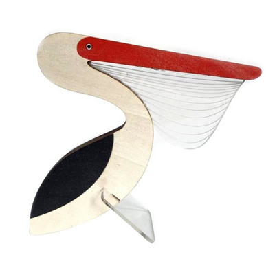 Kūrybingi namai Papuoškite gyvūnus šviečiančius papuošalus Medžio akrilo meno stalo papuošalai Pelikano Sirijaus banginio tukano kambario dekoras