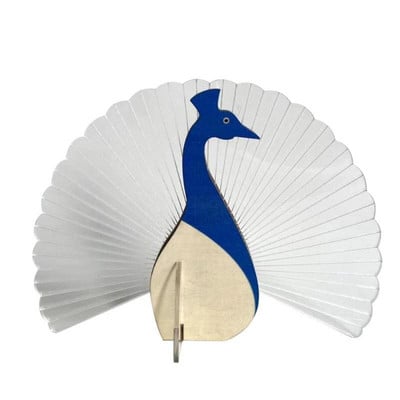 Kūrybingi namai Papuoškite gyvūnus šviečiančius papuošalus Medžio akrilo meno stalo papuošalai Pelikano Sirijaus banginio tukano kambario dekoras