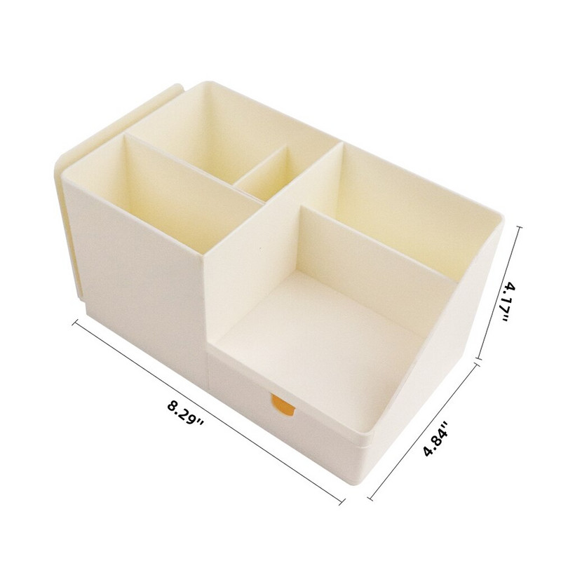 Biuro darbalaukio makiažo organizatorius kosmetikos laikymo dėžutė knygų lentynos rašiklio laikiklis Studentų stalinis įvairių rūšių raštinės reikmenų laikiklis