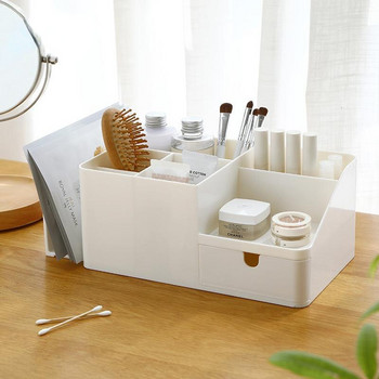 ABS Desk Office Organizer Αυτοκόλλητα Δοχεία αποθήκευσης Επιτραπέζιο στυλό επιτραπέζιου στυλό Διάφορα τεντώμενα κουτιά επιστολόχαρτα Σχολικά είδη