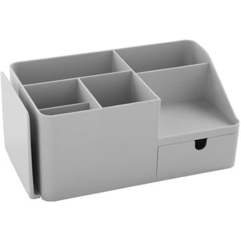 ABS Desk Office Organizer Αυτοκόλλητα Δοχεία αποθήκευσης Επιτραπέζιο στυλό επιτραπέζιου στυλό Διάφορα τεντώμενα κουτιά επιστολόχαρτα Σχολικά είδη