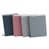 Kawaii bilježnica Flower and Tree Poetry and Remote Cloth Notebook Blank Horizontal Line Notebook Priručnik Školski pribor