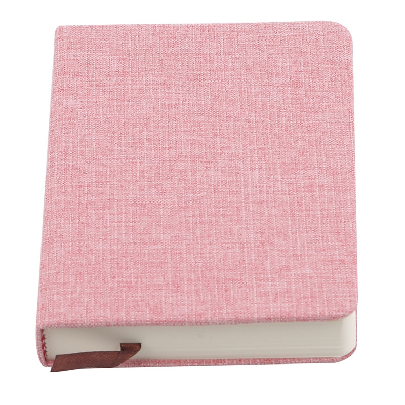 Kawaii bilježnica Flower and Tree Poetry and Remote Cloth Notebook Blank Horizontal Line Notebook Priručnik Školski pribor