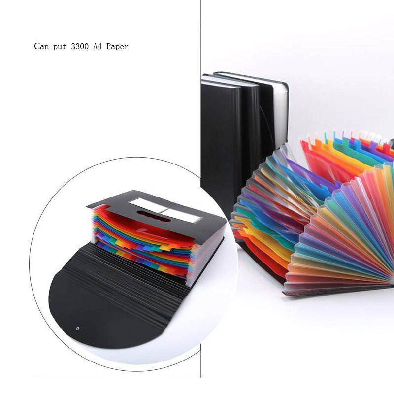 12 langelių Dviguba vizitinė kortelė Kolekcija Kortelių knyga Rainbow Edition A4 aplankas