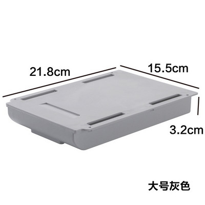 „Self Stick“ pieštukų dėklas po stalčiumi, laikymo dėžutė, paslėpta raštinės reikmenų laikymo priemonė.