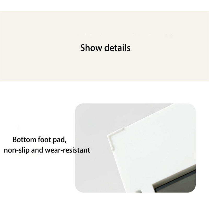 Asztali tárolódoboz Tárolófiók Műanyag kozmetikai kozmetikai konténer tárolódoboz Többfunkciós asztali tárolódoboz háztartási