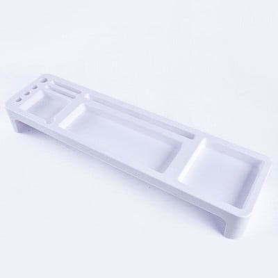 Asztali rendező asztal asztali tároló tartó billentyűzet fiók Irodai billentyűzet tároló állvány Otthoni írószer tárolási kiegészítők