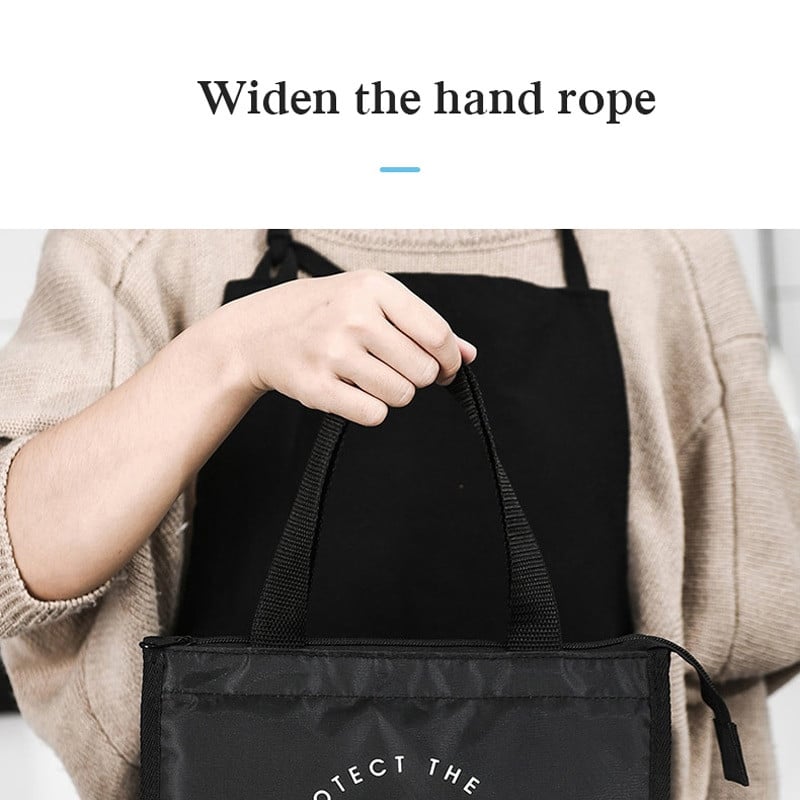 BUBM „Tote“ izoliuotas pietų krepšys, izoliacinis „Bento“ krepšys, pietų organizatorius moterims ir vyrams, dirbant iškylą ar keliones