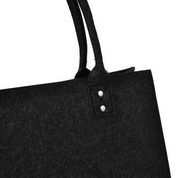 Чанта за съхранение от филц Сгъваема дамска чанта за пазаруване Чанти с голям капацитет Органайзер за козметика Чанти за съхранение на разни вещи за пране
