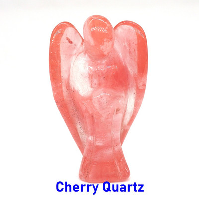 2" őrangyal figura gyógyító kristály drágakő szobor Családi otthon Ékszer Dekoráció Tanulmányi Kézműves Ajándék csecsebecse szobadísz