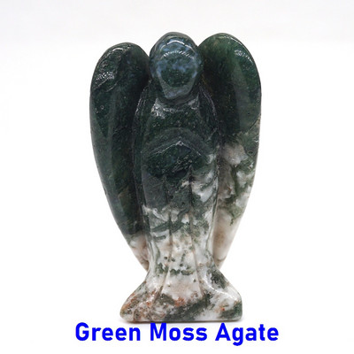 2" őrangyal figura gyógyító kristály drágakő szobor Családi otthon Ékszer Dekoráció Tanulmányi Kézműves Ajándék csecsebecse szobadísz