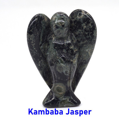 2" őrangyal figura gyógyító kristály drágakő szobor Családi otthon Ékszer Dekoráció Tanulmányi Kézműves Ajándék csecsebecse szobadísz