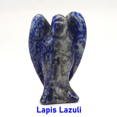 2" őrangyal figura gyógyító kristály drágakő szobor Családi otthon Ékszer Dekoráció Tanulmányi Kézműves Ajándék csecsebecse szobadísz