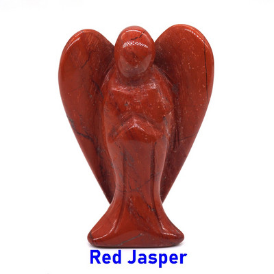 2" őrangyal figura gyógyító kristály drágakő szobor Családi otthon Ékszer Dekoráció Tanulmányi Kézműves Ajándék csecsebecse szobadísz