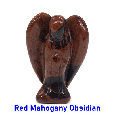 2" őrangyal figura gyógyító kristály drágakő szobor Családi otthon Ékszer Dekoráció Tanulmányi Kézműves Ajándék csecsebecse szobadísz