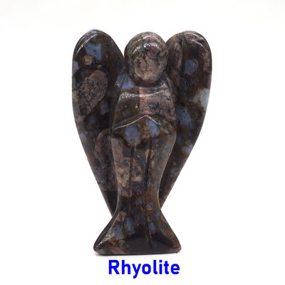 2" őrangyal figura gyógyító kristály drágakő szobor Családi otthon Ékszer Dekoráció Tanulmányi Kézműves Ajándék csecsebecse szobadísz