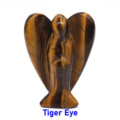 2" őrangyal figura gyógyító kristály drágakő szobor Családi otthon Ékszer Dekoráció Tanulmányi Kézműves Ajándék csecsebecse szobadísz